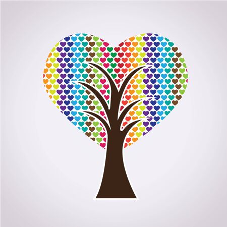 Love Treeのイラスト素材