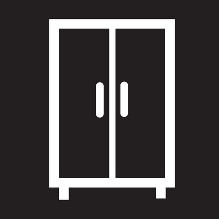 wardrobe iconのイラスト素材