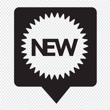 New sign iconのイラスト素材