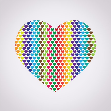 Heart Abstract  Backgroundのイラスト素材