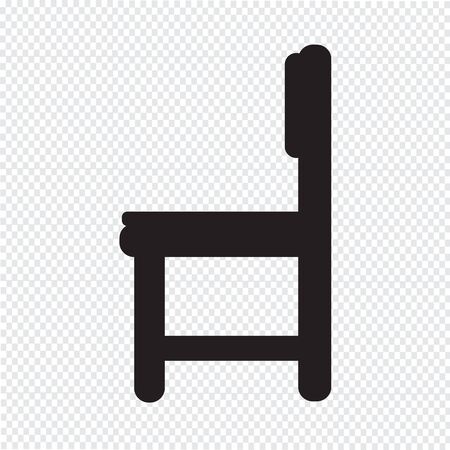 Chair Furniture Iconのイラスト素材