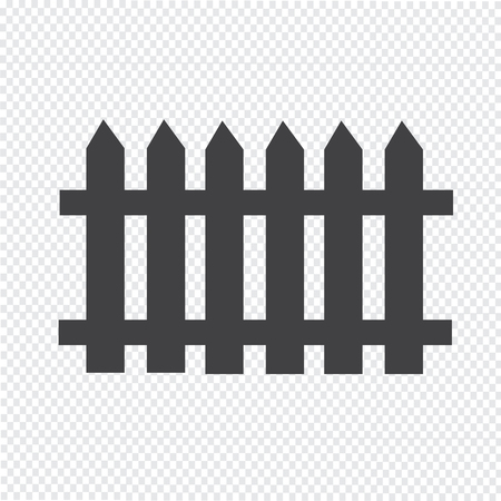 fence iconのイラスト素材