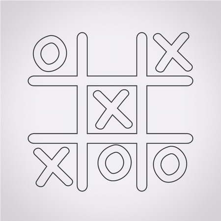 x o iconのイラスト素材
