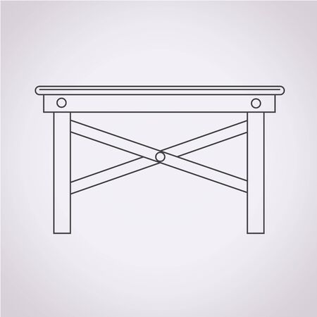 Table Iconのイラスト素材