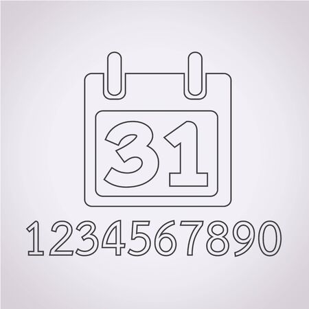 Calendar Iconのイラスト素材