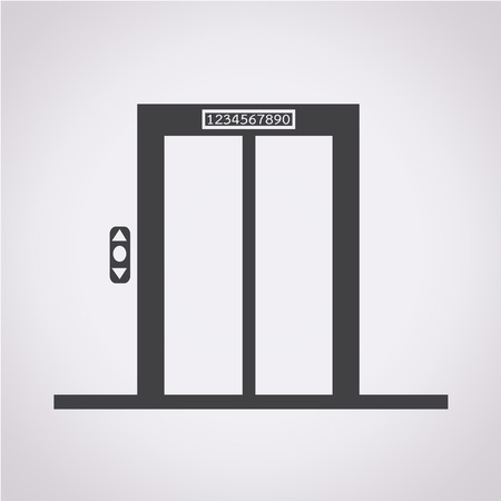 elevator iconのイラスト素材