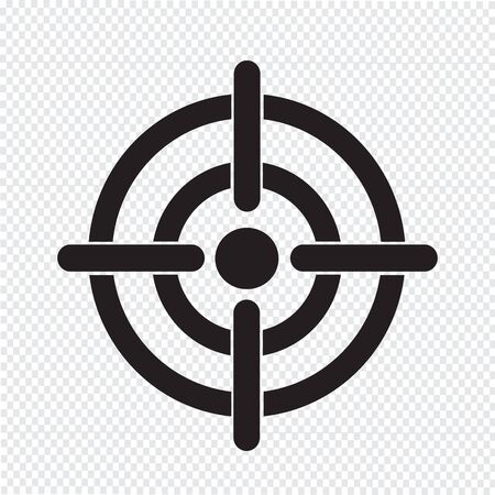 Target iconのイラスト素材