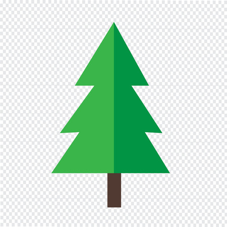 Christmas tree iconのイラスト素材