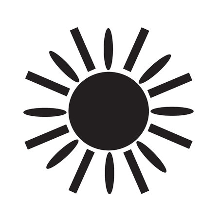 Sun Iconのイラスト素材