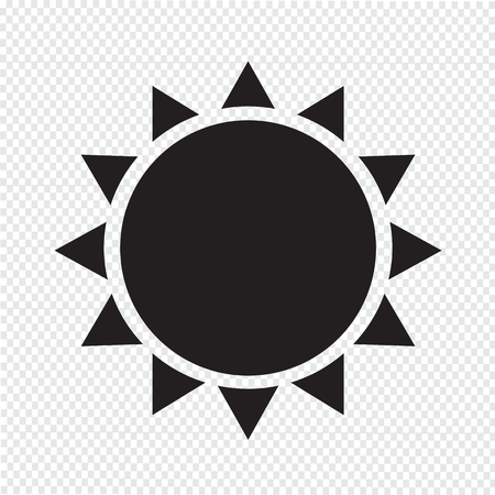 Sun Iconのイラスト素材