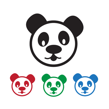 Panda Iconのイラスト素材