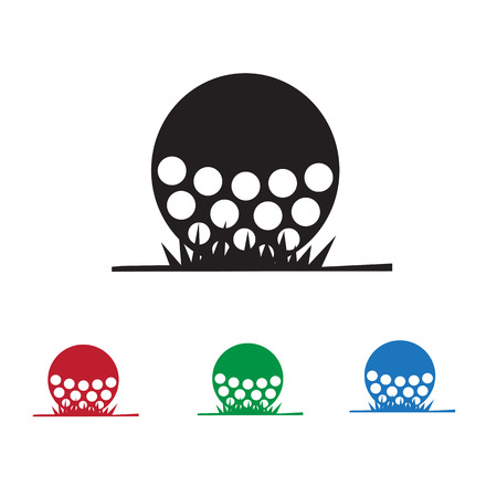Golf iconのイラスト素材