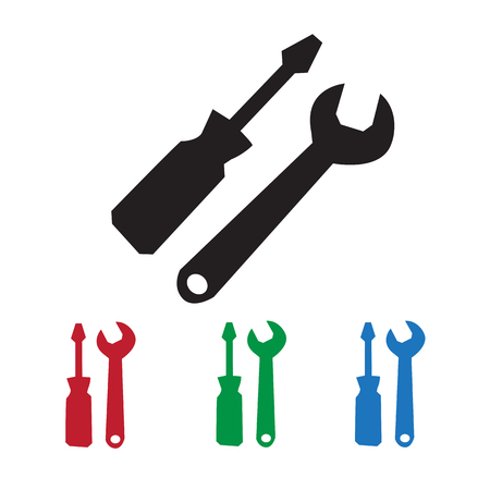 Tools iconのイラスト素材