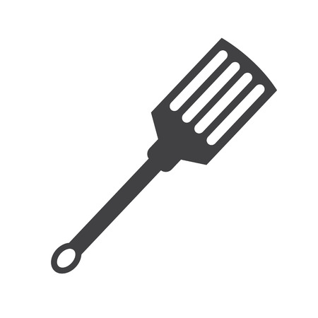 kitchen spatula iconのイラスト素材