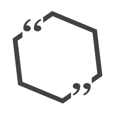 Quote bubble blankのイラスト素材