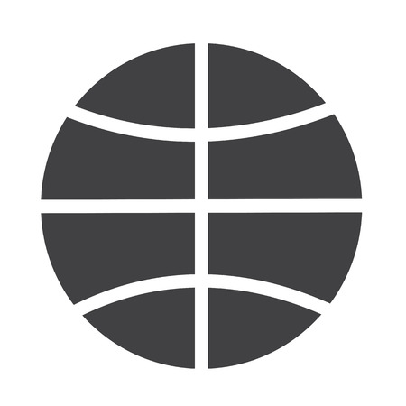 basketball iconのイラスト素材