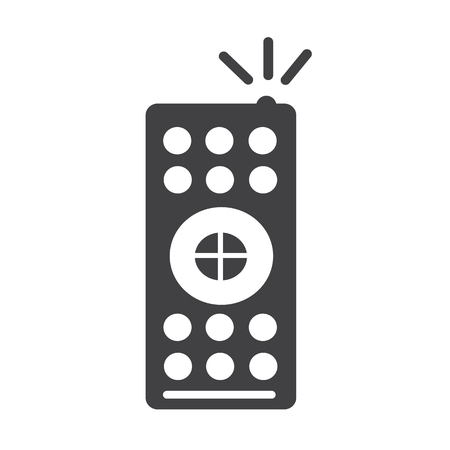 tv remote control iconのイラスト素材