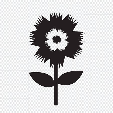Flower iconのイラスト素材
