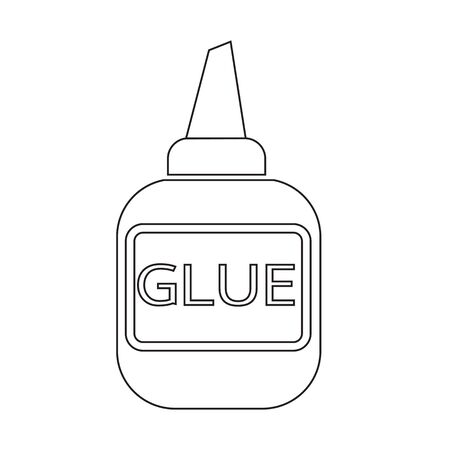 glue iconのイラスト素材