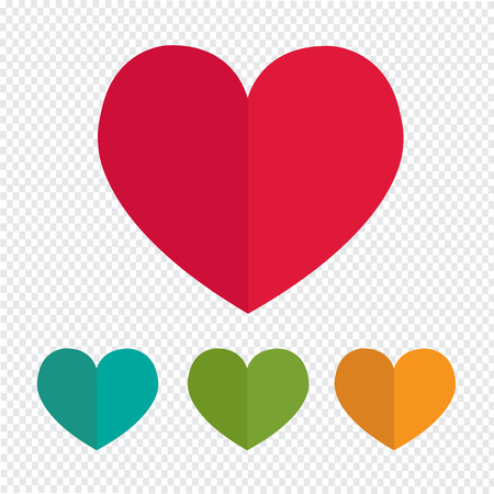 Love Heart iconのイラスト素材