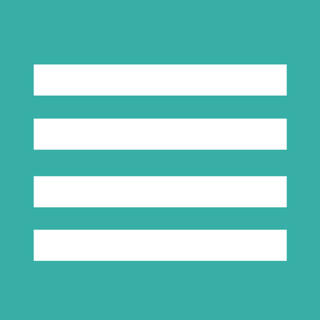 Align Text Justified icon sign Illustrationのイラスト素材