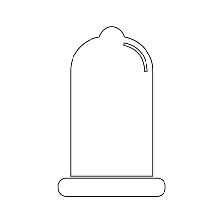 condom icon protection signのイラスト素材