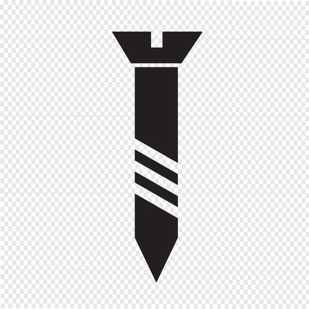 screw icon symbol Illustrationのイラスト素材