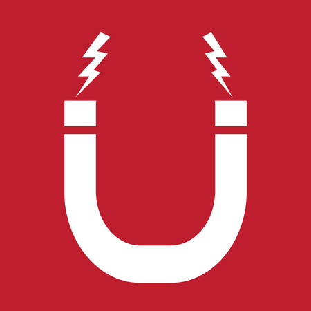 Magnetic Icon symbol Illustration designのイラスト素材