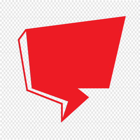 Speech bubble icon Illustration symbol designのイラスト素材