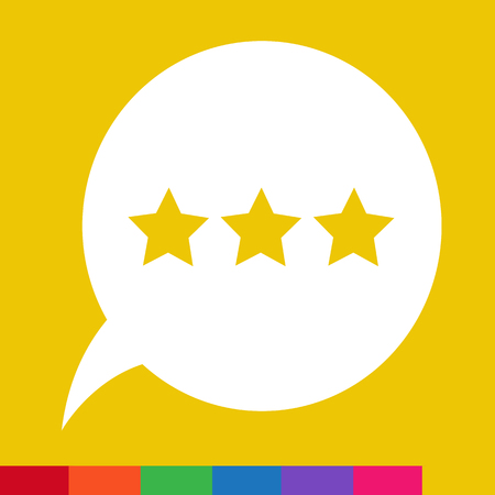 Speech bubble icon Illustration symbol designのイラスト素材