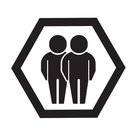 People icon Illustration designのイラスト素材