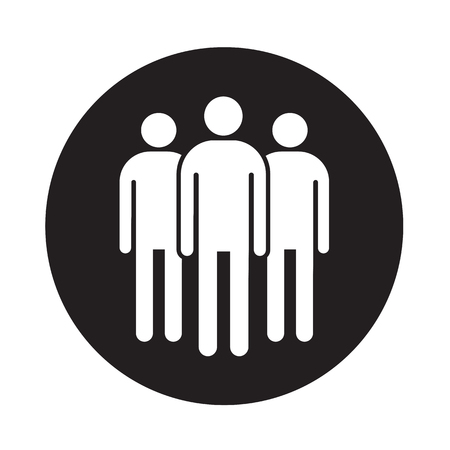 Man icon Illustration designのイラスト素材