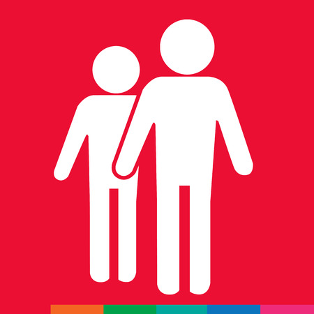 Population People Icon Illustration designのイラスト素材