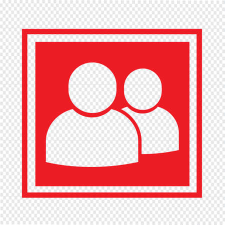 User Icon Illustration designのイラスト素材