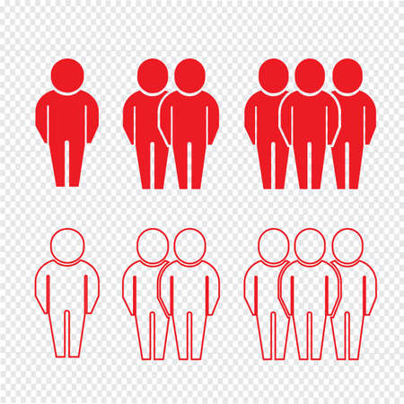 Man icon Illustration designのイラスト素材