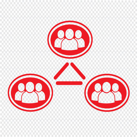 people icon Illustration designのイラスト素材