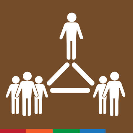people icon Illustration designのイラスト素材