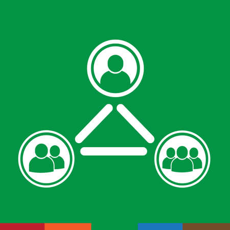 people icon Illustration designのイラスト素材