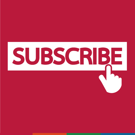 Subscribe icon symbol Illustration designのイラスト素材