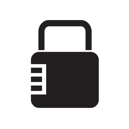 Lock Icon illustration designのイラスト素材