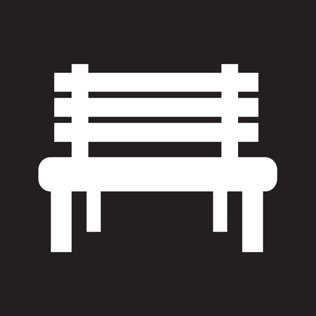Bench Icon illustration designのイラスト素材