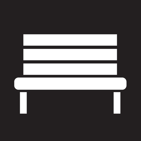 Bench Icon illustration designのイラスト素材