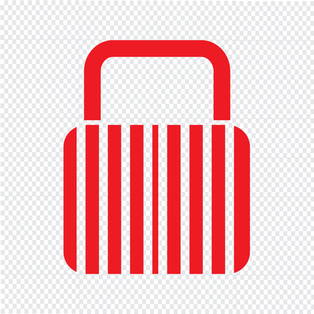 Lock Icon illustration designのイラスト素材