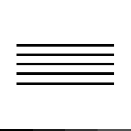 Musical note icon Illustration designのイラスト素材