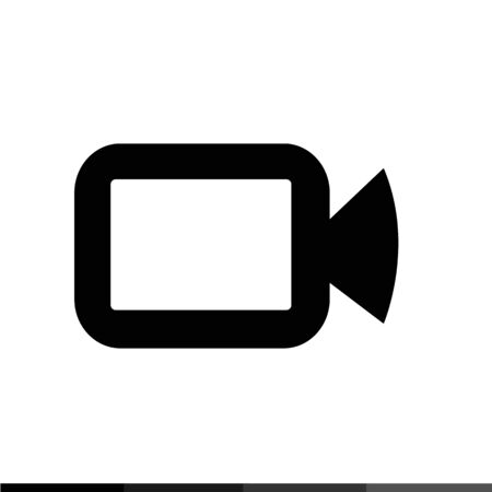 Video camera sign icon Illustration designのイラスト素材