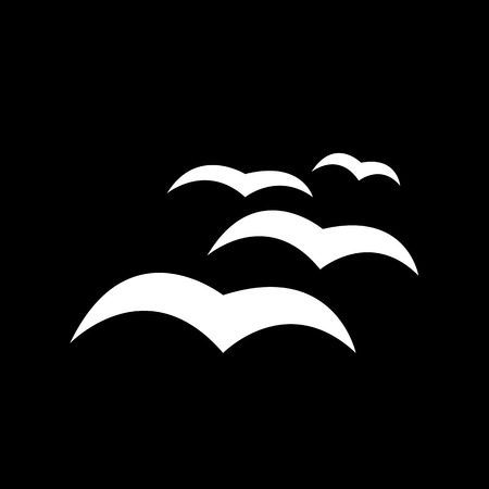 Birds Icon Illustration designのイラスト素材