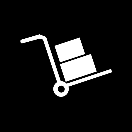 handcart icon Illustration designのイラスト素材
