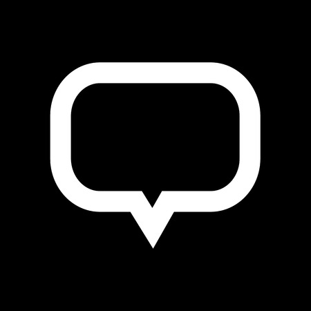 Speech bubble icon illustration designのイラスト素材