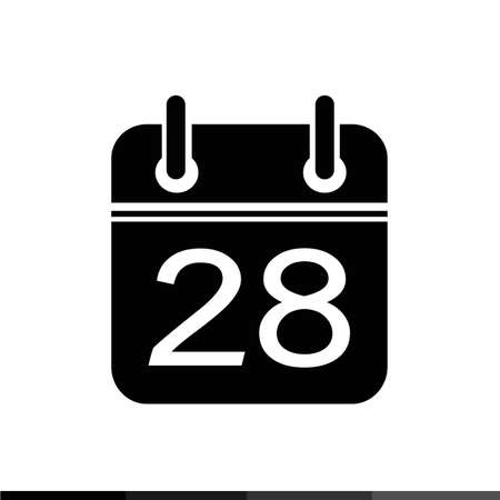 Simple Calendar Icon illustration designのイラスト素材