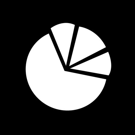 Diagram icon , graphs icon illustration designのイラスト素材